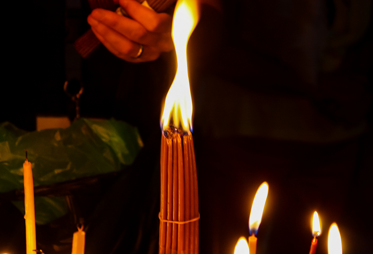 33 świece z Jerozolimy
